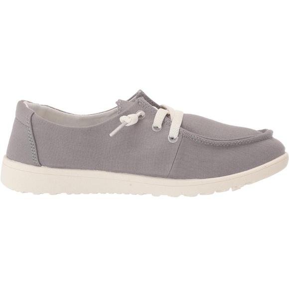 New Madden Girl Women's Yasmin Sneaker in light grey - Picture 3 of 5
